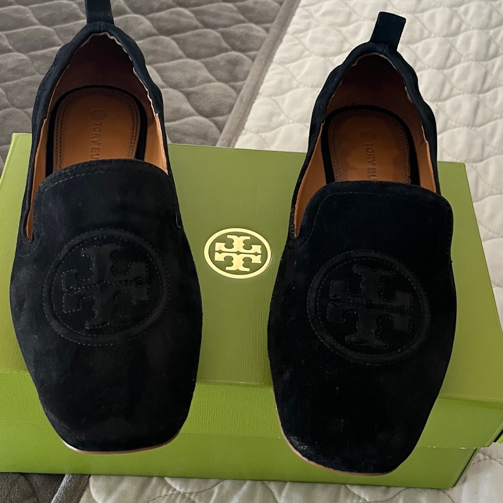 Black Suede Loafers